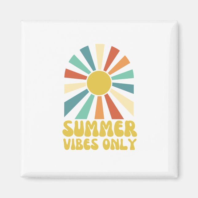 AIMANT VIBES D'ÉTÉ SEULEMENT (Devant)