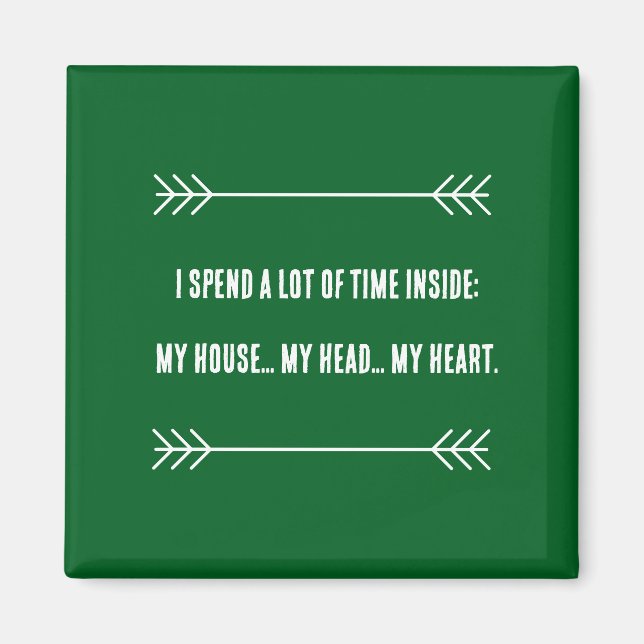 Aimant Vibes INFJ (Devant)