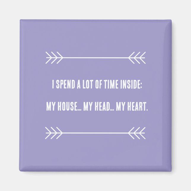 Aimant Vibes INFJ (Devant)