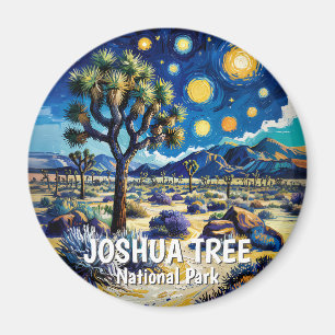 Aimant Vibrant Parc national de Joshua Tree Van Gogh mode