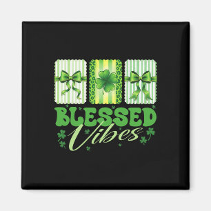 Aimant Vibrations Bénies St Patrick Journee Shamrock Mign
