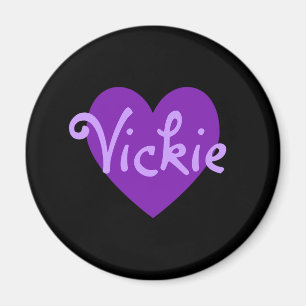 Aimant Vickie en violet