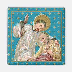 Aimant Victime de St. Aloysius Gonzaga & Plague (M 006)