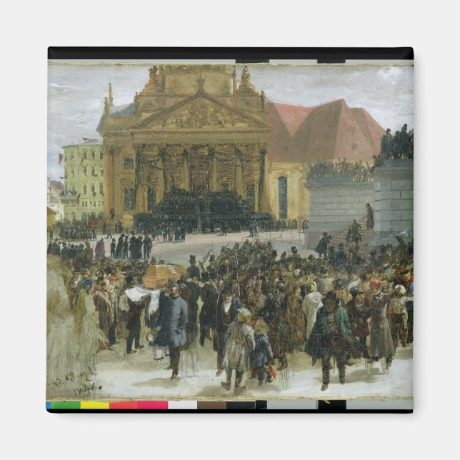 Aimant Victimes de la révolution de mars (Devant)