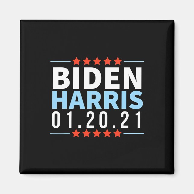 Aimant Victoire électorale de Biden Harris janvier 2021 I (Devant)