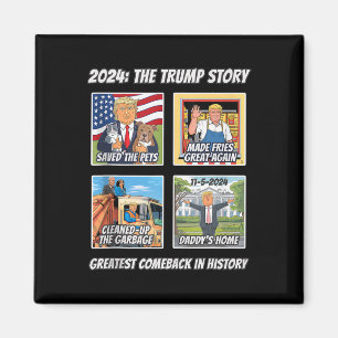 Aimant Victoire Trump 2025 Plus Grand Comebyck Souvenir G