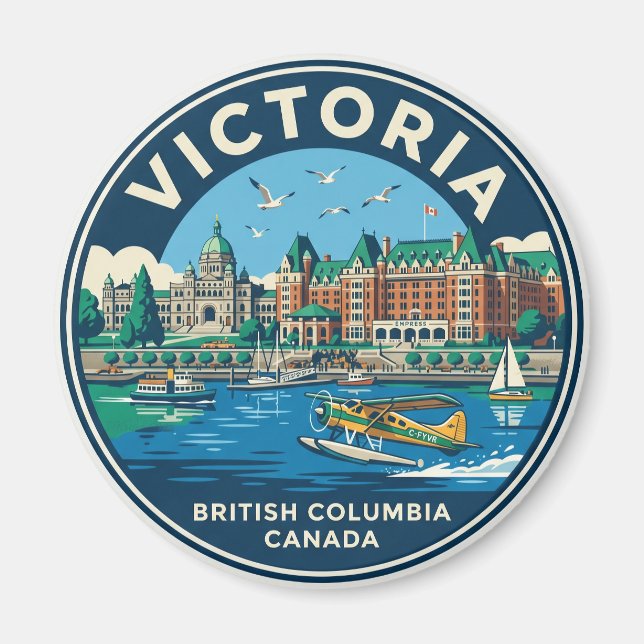 Aimant Victoria Canada (Devant)