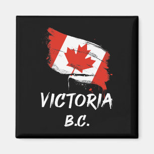Aimant Victoria Colombie-Britannique Canada Drapeau Éclab