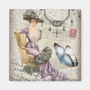 Aimant victorian girly de cru de lustre