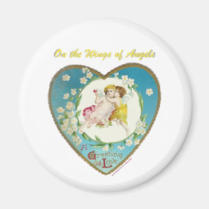 Aimant Victorian Valentine On the Angels of Angels Gifts