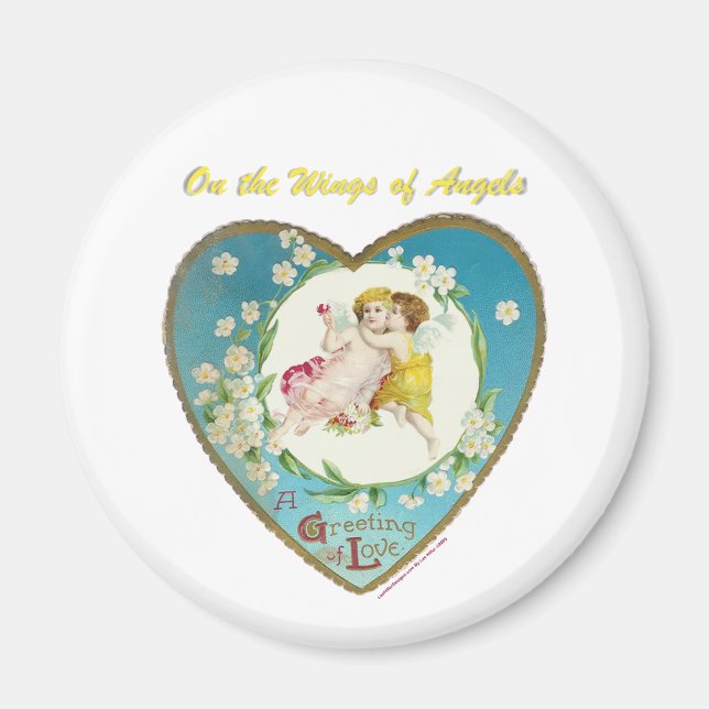 Aimant Victorian Valentine On the Angels of Angels Gifts (Devant)