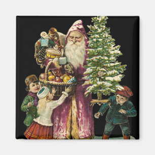 Aimant victorien de Noël pour stocker des Stuffer