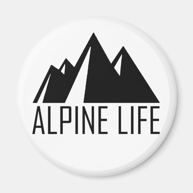 Aimant Vie alpine (Devant)