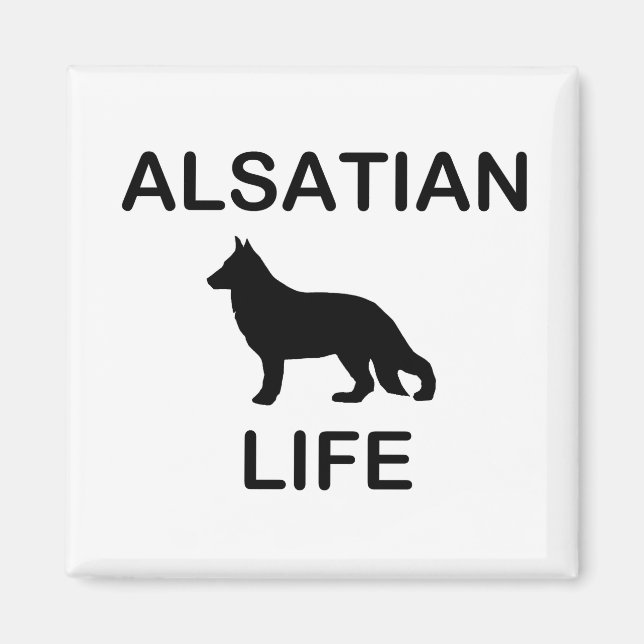 Aimant vie alsacienne (Devant)