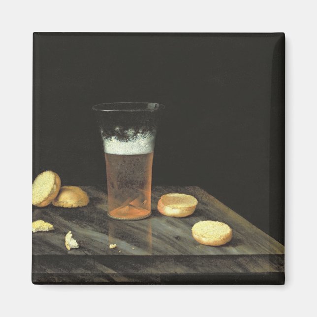 Aimant Vie continue avec du verre de bière (Devant)