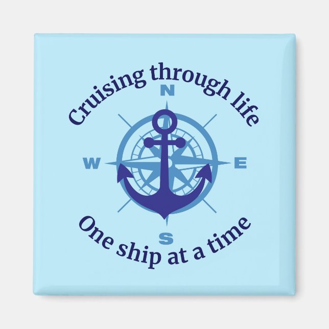 Aimant Vie de croisière (Devant)
