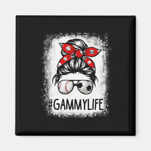 Aimant Vie de Gammy décolorée Football Chignon sale Jeu B