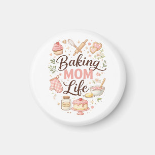 Aimant Vie de Maman de Pâtisserie 