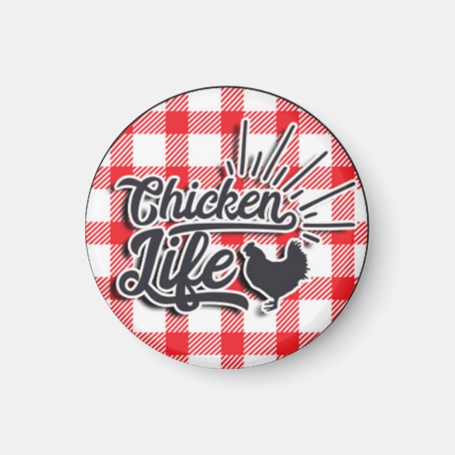 Aimant Vie de poulet (Devant)