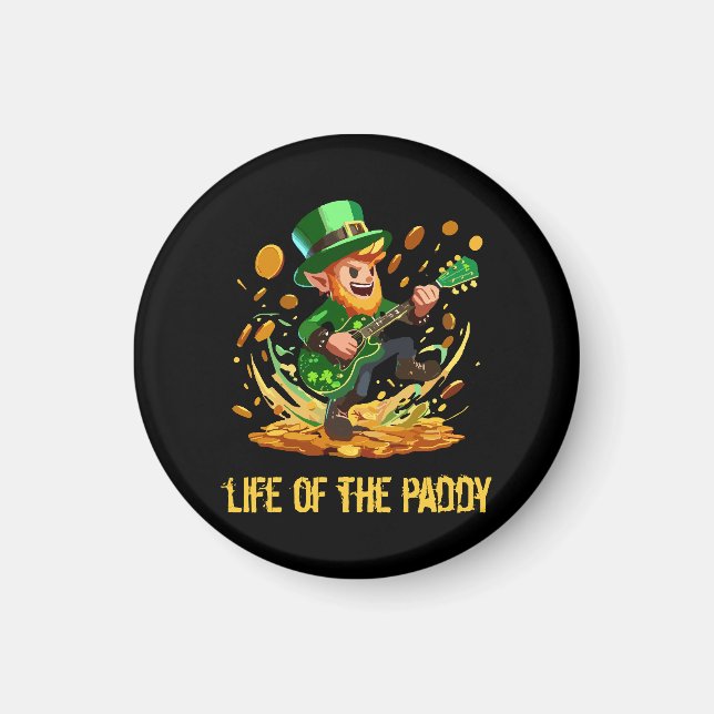 Aimant Vie du paddy, jour de la Saint-Patrick (Devant)