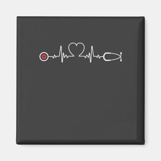 Aimant Vie infirmière | Infirmière (Devant)