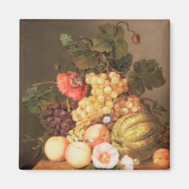 Aimant Vie morte avec des fruits (Devant)