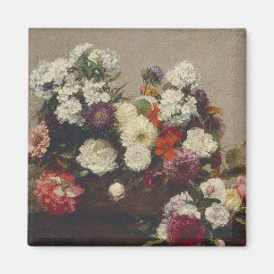 Aimant Vie morte avec fleurs