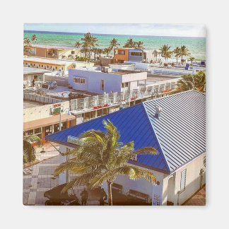 Aimant Vie sur la plage
