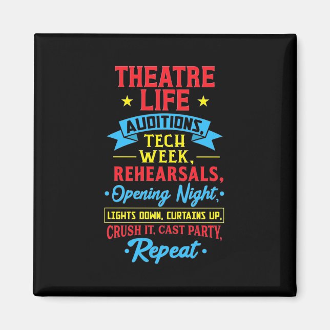 Aimant Vie théâtrale pour acteur (Devant)