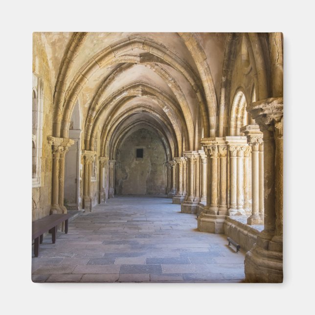 Aimant Vieille Cathédrale Cloître Couloir (Devant)