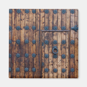 Aimant Vieille Porte Petite À L'Intérieur Des Grandes Por