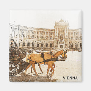 Aimant Vienne Autriche City Panorama