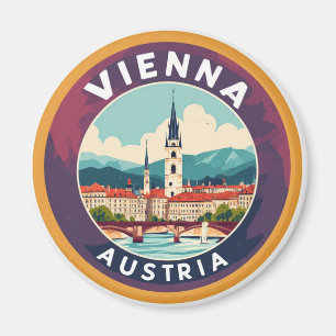 Aimant Vienne Autriche Voyage en Europe Souvenir