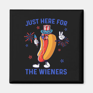 Aimant Viennoiseries du 4 juillet Drapeau américain Patri