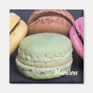 Aimant Viennoiseries Macaron pour le cadeau de dent sucré