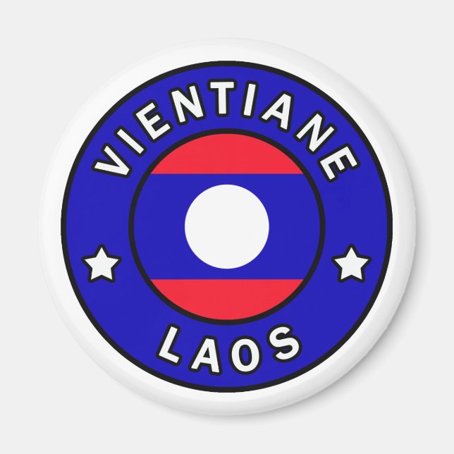 Aimant Vientiane Laos (Devant)