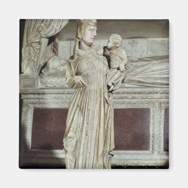 Aimant Vierge et enfant (Devant)