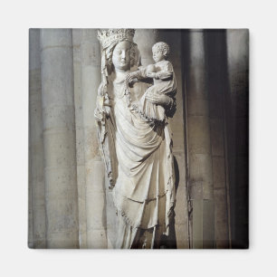 Aimant Vierge et enfant, connus sous le nom de Notre-Dame