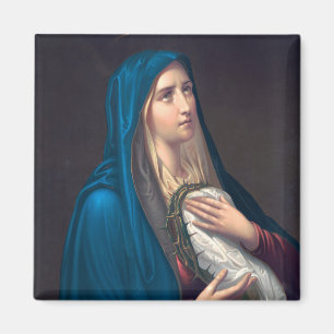 Aimant Vierge Marie pleurant, E. Steinmann