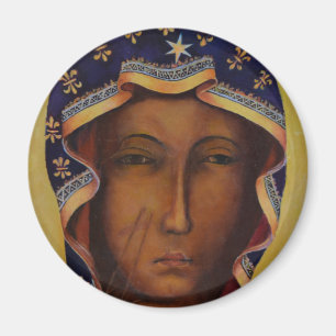 Aimant Vierge noire polonaise de Czestochowa