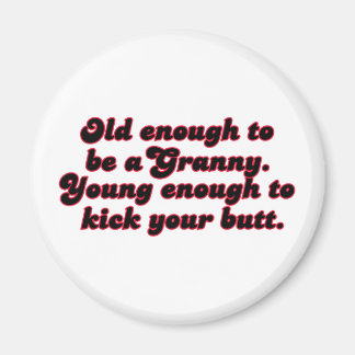 Aimant Vieux Assez Granny
