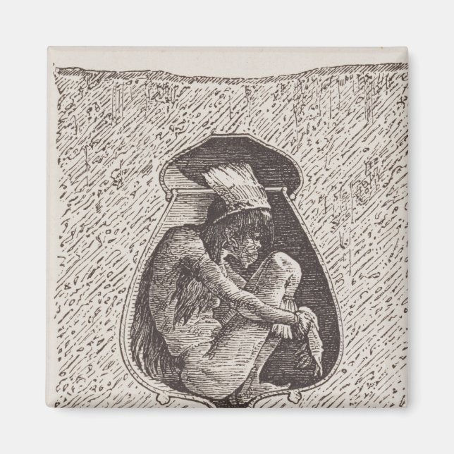 Aimant Vieux cimetière indien (Devant)