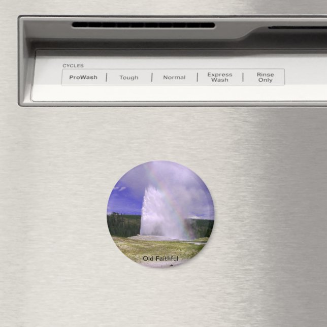 Aimant Vieux fidèles dans le parc national de Yellowstone (In Situ (Lave-vaisselle))