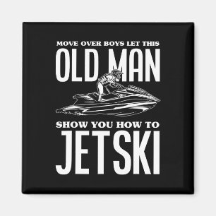 Aimant Vieux Homme Comment Jetski Jet-Ski Jet Ski Jet Ski