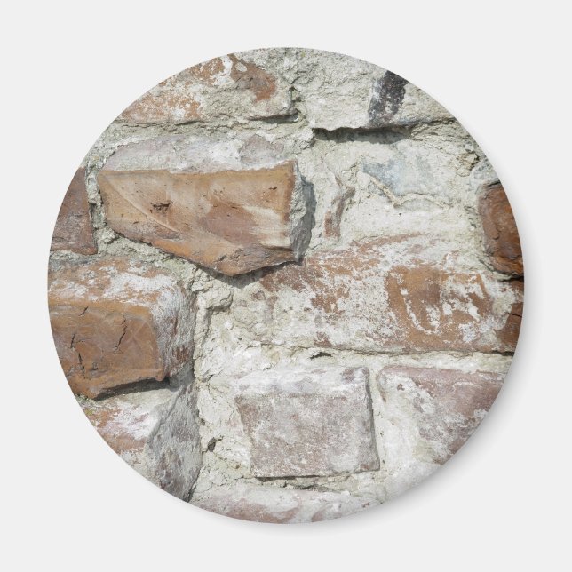 Aimant Vieux mur en briques (Devant)