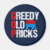Vieux Pricks avide Funny Anti GOP