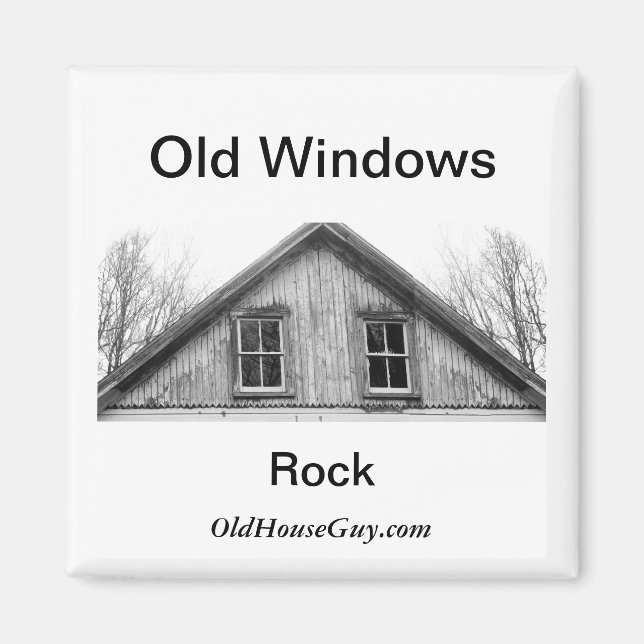 Aimant Vieux Windows Rock (Devant)