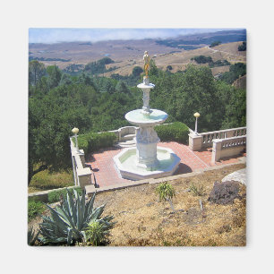 Aimant View from Hearst Castle, San Simeon, Californie
