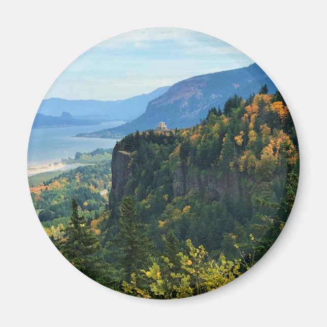 Aimant View of Vista House, Columbia (Devant)