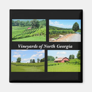 Aimant Vignobles de la Géorgie du Nord